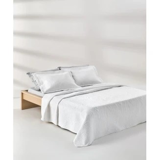 Κουβερτόριο Σετ 3 Τεμαχίων King 260x250 Kentia Maldive White