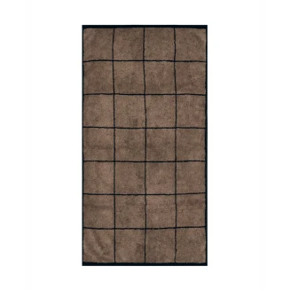Πετσέτα Προσώπου 50x100 Kentia Onyx 04 Brown-Black