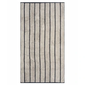 Πετσέτα Μπάνιου 85x150 Kentia Onyx 12 Light Beige-Black