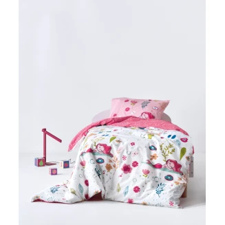 Σεντόνια Σετ 3 Τεμαχίων Ημίδιπλα 190x270 Kentia Pady Magenta-Green-Yellow