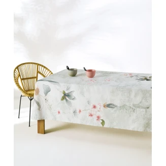 Τραπεζομάντηλο 135x180 Kentia Randal Light Green-Beige-Pink