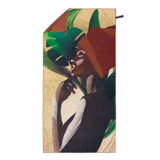 Πετσέτα Θαλάσσης 80x160 Kentia Resort 261 Beige-Green-Teracotta-Brown