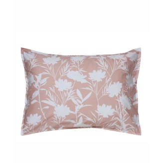 Μαξιλαροθήκες Σετ 2 Τεμαχίων 50x70+1 Kentia Rosaira 18 Light Pink-White