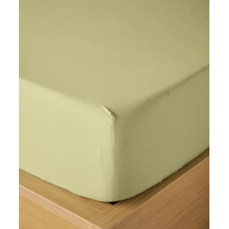 Σεντόνι Μεμονωμένο Μονό 100x200 Mε Λάστιχο Kentia Suave 02 Lime