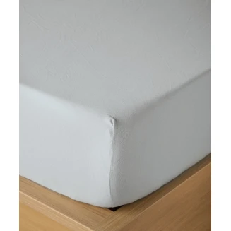 Σεντόνι Μεμονωμένο Μονό 100x200 Mε Λάστιχο Kentia Suave 22 Light Grey