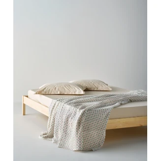 Κουβέρτα Υπέρδιπλη 220x240 Kentia Trubi 14A White-Pink-Green Muslin