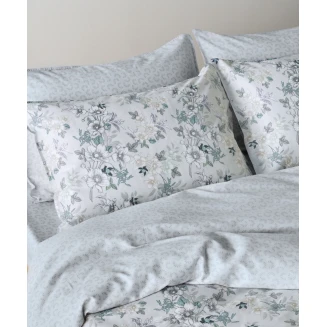 Σεντόνια Σετ King 4 Τεμαχίων 270x270 Kentia Vervita 22 Grey-White-Beige-Mint