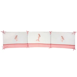 Πάντα Κούνιας 45x195 Greenwich Polo Club Βaby Essential 8853 Grey-Pink