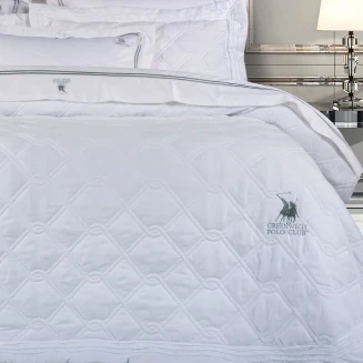 Κουβερλί Σετ Υπέρδιπλο 220x240 Greenwich Polo Club 2161 Λευκό