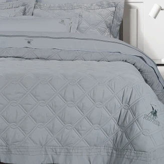 Κουβερλί Σετ Υπέρδιπλο 220x240 Greenwich Polo Club 2163 Γκρί