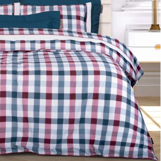 Σεντόνια Σετ King 260x280 Essential Greenwich Polo Club 2266 Blue-Red