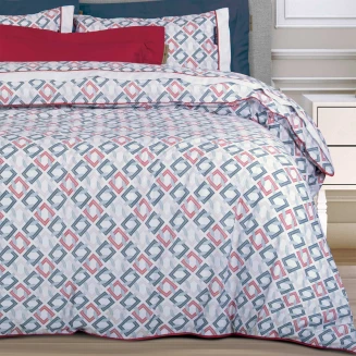 Σεντόνια Σετ King 260x280 Essential Greenwich Polo Club 2269 Blue-Red