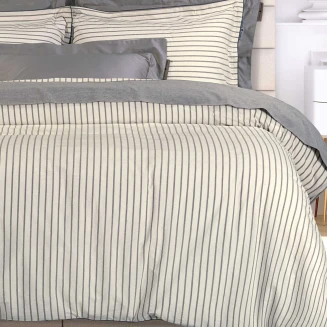 Σεντόνια Σετ King 250x270 Greenwich Polo Club Essential 2296 Grey-White