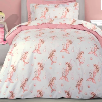 Σεντόνια Σετ Μονά 170x260 Greenwich Polo Club 8853 Grey-Pink