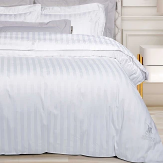 Παπλωματοθήκη Σετ Υπέρδιπλη 220x240 Greenwich Polo Club 2271 White