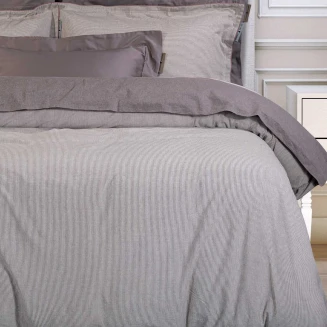 Παπλωματοθήκη Σετ Υπέρδιπλη 220x240 Greenwich Polo Club Essential 2295 Grey