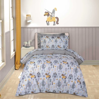 Greenwich Polo Club Σετ Παπλωματοθηκη Μονη 8861 Cream, Grey 160X240