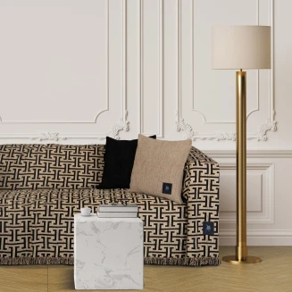 Ριχτάρι Διθέσιος 180x250 Greenwich Polo Club 3932 Beige, Black