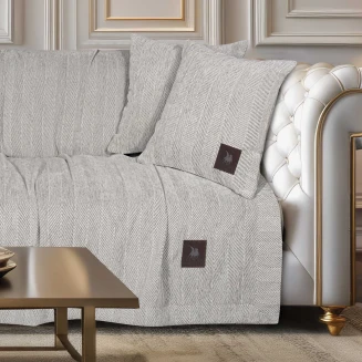 Ριχτάρι Τριθέσιος 180x300 Greenwich Polo Club Essential 3946 White