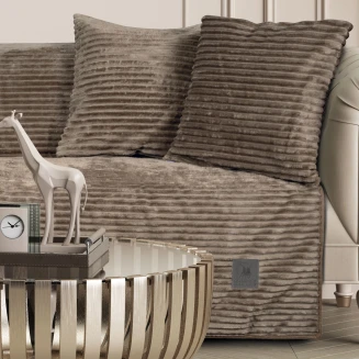 Ριχτάρι Τετραθεσιο 180x350 Greenwich Polo Club Essential 3997 Taupe