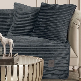 Ριχτάρι Τετραθεσιο 180x350 Greenwich Polo Club Essential 3998 Dark Grey