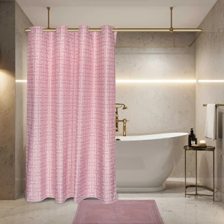 Κουρτίνα Μπάνιου 200x180 Greenwich Polo Club Essential 3121 Nude