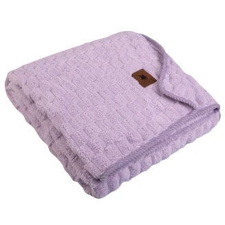 Κουβέρτα Fleece Λίκνου 80x110 Greenwich Polo Club Βaby 8835 Λιλά
