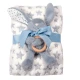 GREENWICH POLO CLUB ΚΟΥΒΕΡΤΑ FLEECE 75X100 ΒΑΒΥ 8844 BLUE, WHITE