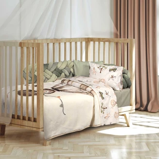 Κουβέρτα Velour Κούνιας 110x140 Greenwich Polo Club Essential 8860 Taupe