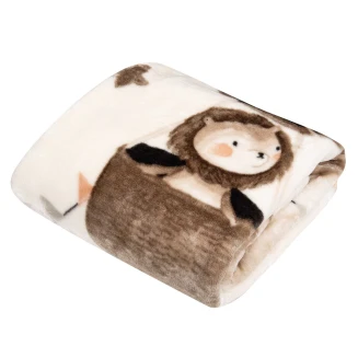 Κουβέρτα Velour Κούνιας 110x140 Greenwich Polo Club Essential 8860 Taupe