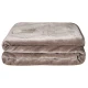 GREENWICH POLO CLUB ΚΟΥΒΕΡΤΑ VELOUR ΜΟΝΗ ESSENTIAL 3497 TAUPE