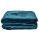 GREENWICH POLO CLUB ΚΟΥΒΕΡΤΑ VELOUR ΥΠΕΡΔΙΠΛΗ ESSENTIAL 3498 DARK AQUAMARINE