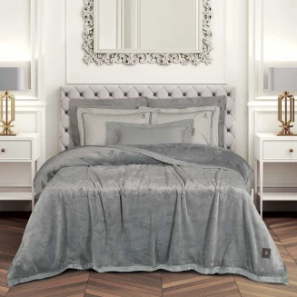 Κουβέρτα Velour King 240x250 Greenwich Polo Club Essential 3971 Grey
