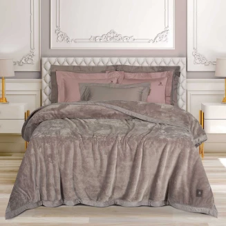 Κουβέρτα Velour King 240x250 Greenwich Polo Club Essential 3973 Dusty Lilac