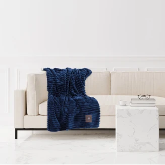 Κουβέρτα Fleece Καναπέ 130x170 Greenwich Polo Club 3487 Blue