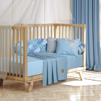 Greenwich Polo Club Κουβερτα Πικε 80X110 Baby 8870 Baby Blue