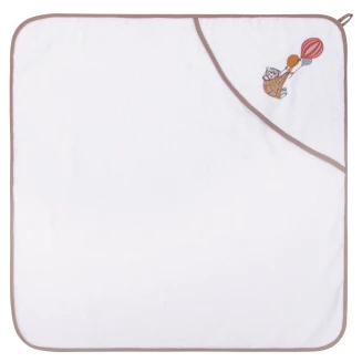 Κάπα 80x80 Greenwich Polo Club Βaby 8850 Coffee Brown-White