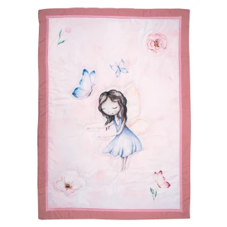 Πάπλωμα Κούνιας 110x150 Greenwich Polo Club Βaby 8849 Dusty Rose-Pink