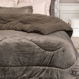 Κουβερτοπάπλωμα Μονό 160x220 Greenwich Polo Club Essential 3958 Taupe