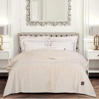 Κουβέρτα Faux Fur Υπέρδιπλη 220x240 Greenwich Polo Club Premium 3451 Ivory