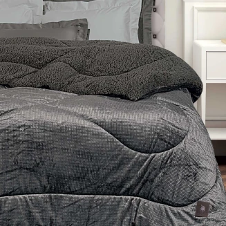 Κουβερτοπάπλωμα Υπέρδιπλο 220x240 Greenwich Polo Club Essential 3956 Grey