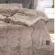 GREENWICH POLO CLUB ΚΟΥΒΕΡΤΟΠΑΠΛΩΜΑ RABBIT FAUX FUR KING ESSENTIAL 3953 TAUPE
