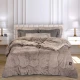 GREENWICH POLO CLUB ΚΟΥΒΕΡΤΟΠΑΠΛΩΜΑ RABBIT FAUX FUR KING ESSENTIAL 3953 TAUPE