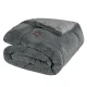 GREENWICH POLO CLUB ΚΟΥΒΕΡΤΟΠΑΠΛΩΜΑ RABBIT FAUX FUR KING ESSENTIAL 3954 GREY