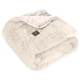 GREENWICH POLO CLUB ΚΟΥΒΕΡΤΟΠΑΠΛΩΜΑ RABBIT FAUX FUR KING PREMIUM 3962 IVORY