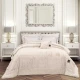 GREENWICH POLO CLUB ΚΟΥΒΕΡΤΟΠΑΠΛΩΜΑ RABBIT FAUX FUR KING PREMIUM 3962 IVORY
