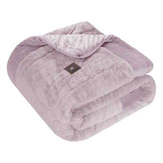 Κουβερτοπάπλωμα King 240x250 Greenwich Polo Club Rabbit Faux Fur Premium 3963 Nude