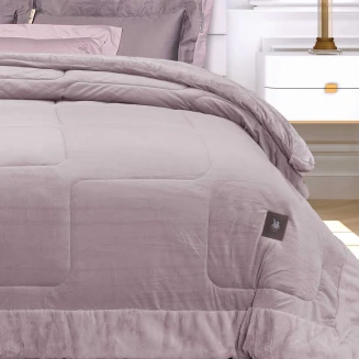 Κουβερτοπάπλωμα King 240x250 Greenwich Polo Club Velvet Premium 3966 Nude