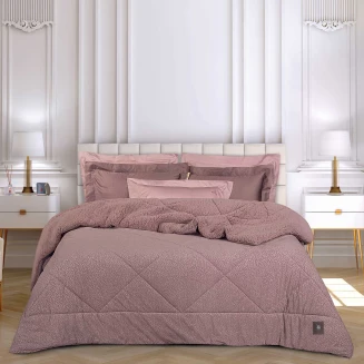 Κουβερτοπάπλωμα King 240x250 Greenwich Polo Club Sherpa Essential 4436 Nude