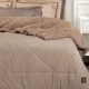 GREENWICH POLO CLUB ΚΟΥΒΕΡΤΟΠΑΠΛΩΜΑ KING SHERPA ESSENTIAL 4437 TAUPE